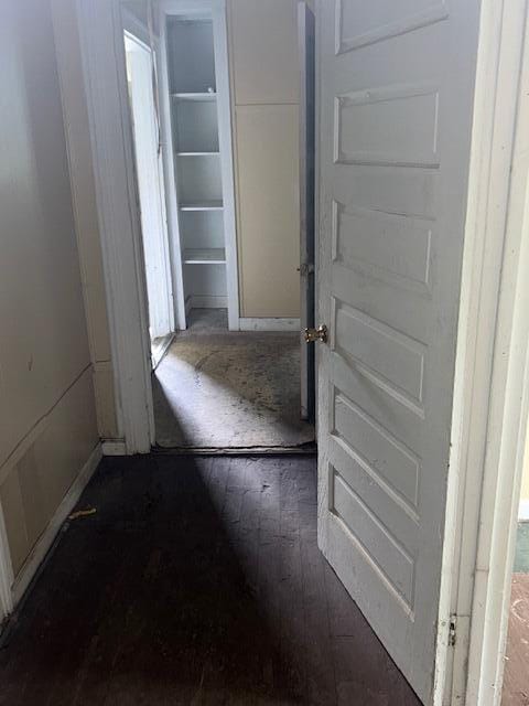 1620 12th St, Augusta, GA 30901 - hall featuring wood finished floors