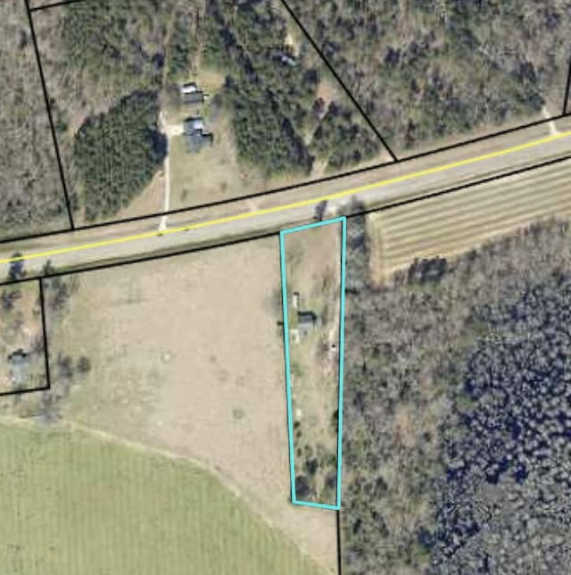5950 E Ga Highway 24, Louisville, GA 30434 - map / location featuring property boundaries highlighted