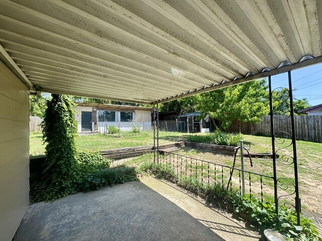 2255 Walden Dr, Augusta, GA 30904 - view of patio with an outdoor structure
