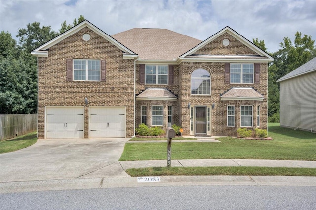 2083 Willhaven Dr, Augusta, GA 30909 - view of front of property with brick siding, a garage, and concrete driveway
