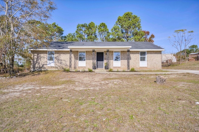 view of ranch-style house