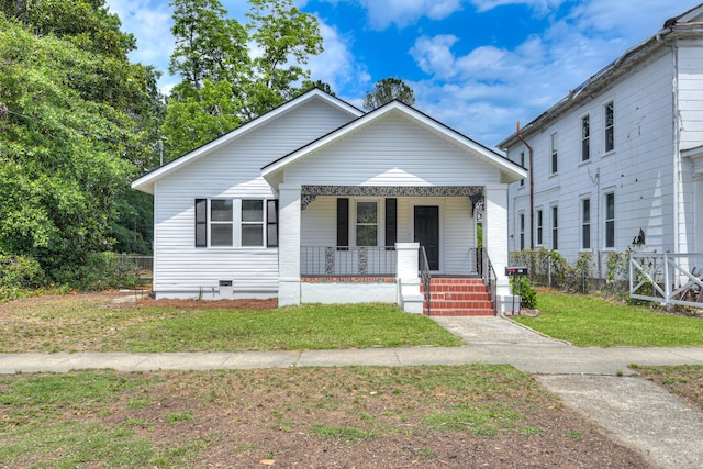 807 Crawford Ave, Augusta, GA 30904 - view of front facade featuring a porch