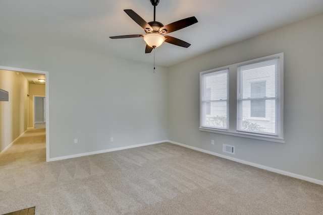 807 Crawford Ave, Augusta, GA 30904 - unfurnished room featuring a ceiling fan, carpet, and baseboards