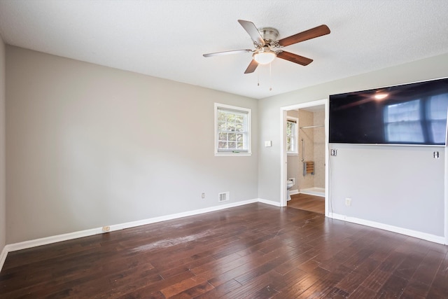 2901 Sussex Rd, Augusta, GA 30904 - unfurnished room with ceiling fan, wood finished floors, and baseboards
