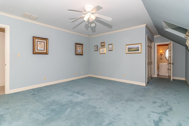 506 Regent Pl, Augusta, GA 30909 - bonus room with a ceiling fan and carpet