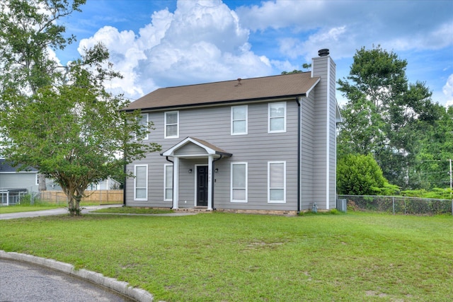2904 Pleasant Ct, Augusta, GA 30907 - colonial-style house with a chimney