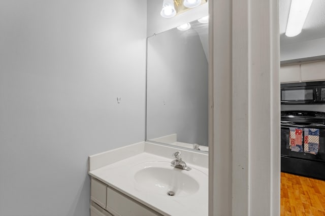 3252 Summerchase Cir, Augusta, GA 30909 - bathroom with vanity and wood finished floors