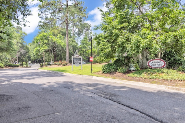 5 Teal Ct, North Augusta, SC 29841 - view of asphalt road with curbs and view of wooded area