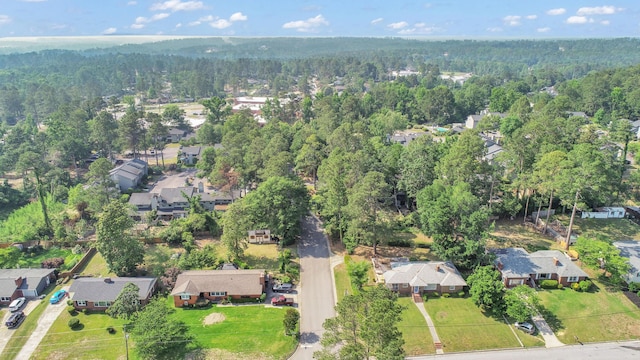 5 Teal Ct, North Augusta, SC 29841 - aerial overview of property's location with a forest and nearby suburban area