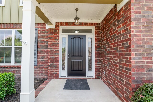 1606 Cedar Hill Dr, Grovetown, GA 30813 - doorway to property with brick siding