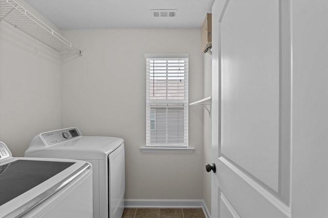 1606 Cedar Hill Dr, Grovetown, GA 30813 - laundry room with independent washer and dryer and tile patterned flooring