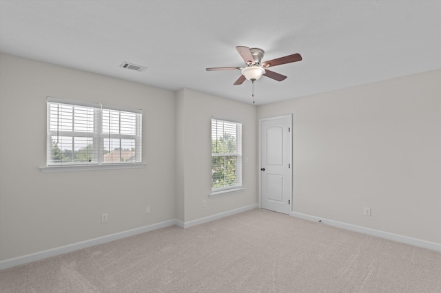 1606 Cedar Hill Dr, Grovetown, GA 30813 - carpeted spare room with baseboards and ceiling fan
