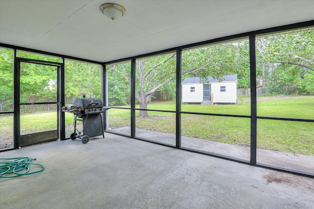 4520 Caliburn Way, Grovetown, GA 30813 - view of unfurnished sunroom