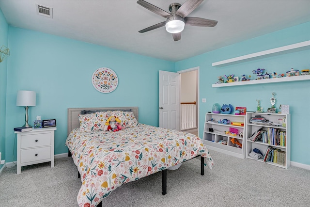 1176 Sumter Landing Cir, Evans, GA 30809 - bedroom with carpet floors and ceiling fan