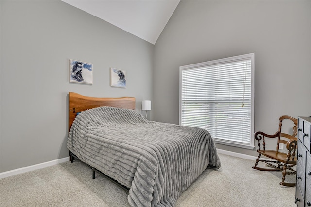 1176 Sumter Landing Cir, Evans, GA 30809 - carpeted bedroom with lofted ceiling and baseboards