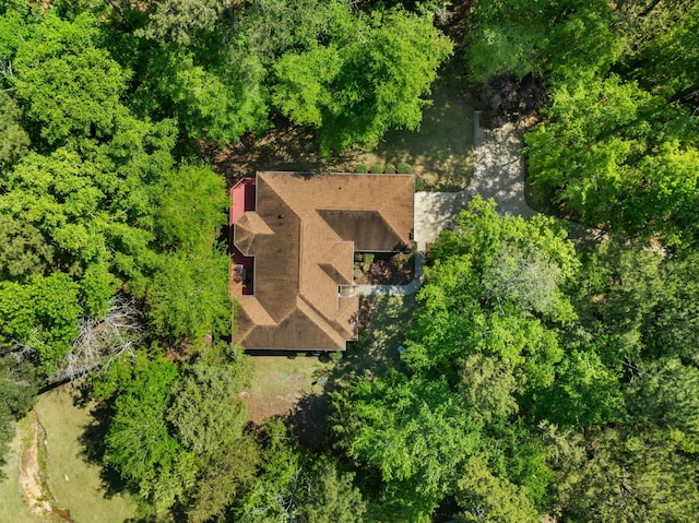 drone / aerial view