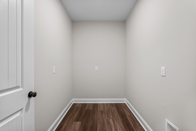 1253 Elbron Dr, Augusta, GA 30909 - empty room featuring dark wood-type flooring and baseboards