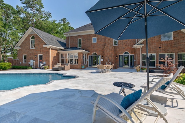 3489 Evans To Locks Rd, Martinez, GA 30907 - outdoor pool featuring a patio area