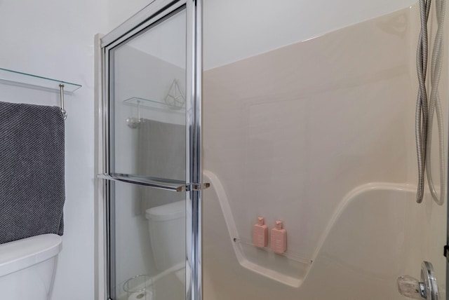 3489 Evans To Locks Rd, Martinez, GA 30907 - full bath featuring toilet and a shower with shower door