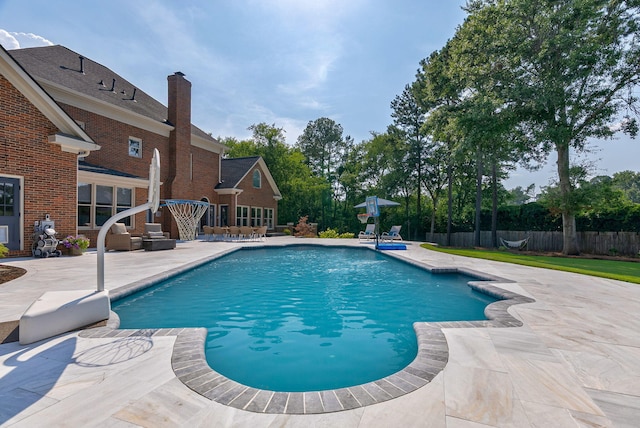 3489 Evans To Locks Rd, Martinez, GA 30907 - view of swimming pool with a patio and an outdoor hangout area