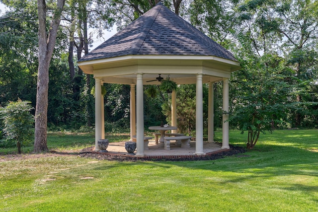 3489 Evans To Locks Rd, Martinez, GA 30907 - view of community featuring a gazebo and a yard