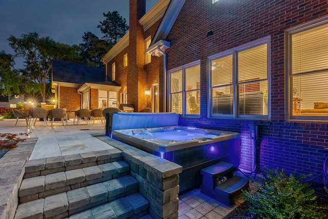 3489 Evans To Locks Rd, Martinez, GA 30907 - view of patio with a hot tub