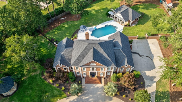 3489 Evans To Locks Rd, Martinez, GA 30907 - aerial view of property and surrounding area featuring a pool area