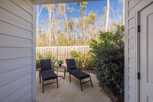 view of patio