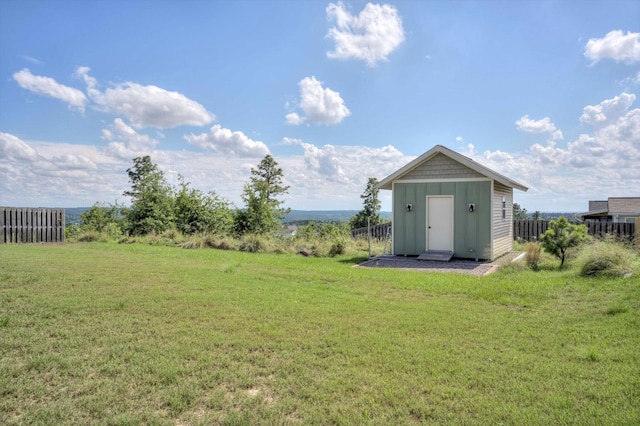 1391 Ackerman Dr, Graniteville, SC 29829 - view of yard featuring a storage unit and an outbuilding
