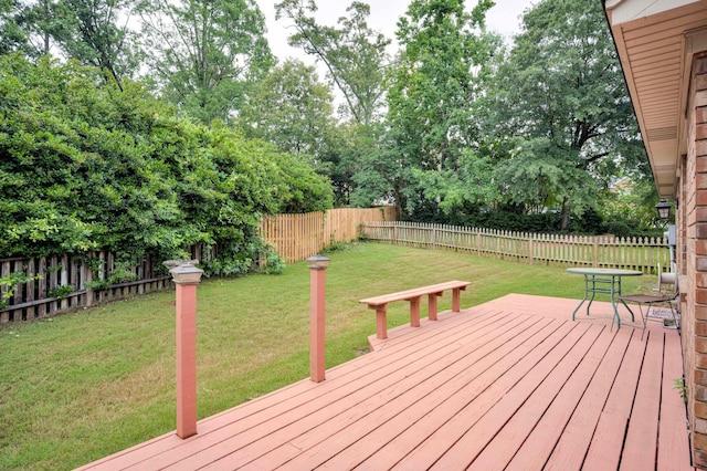 4593 Ashbrook Ct, Martinez, GA 30907 - wooden deck with view of scattered trees