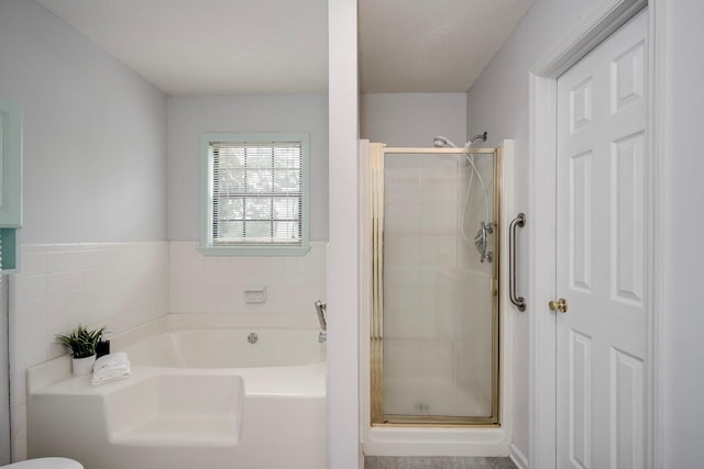 4593 Ashbrook Ct, Martinez, GA 30907 - full bath with a garden tub and a stall shower