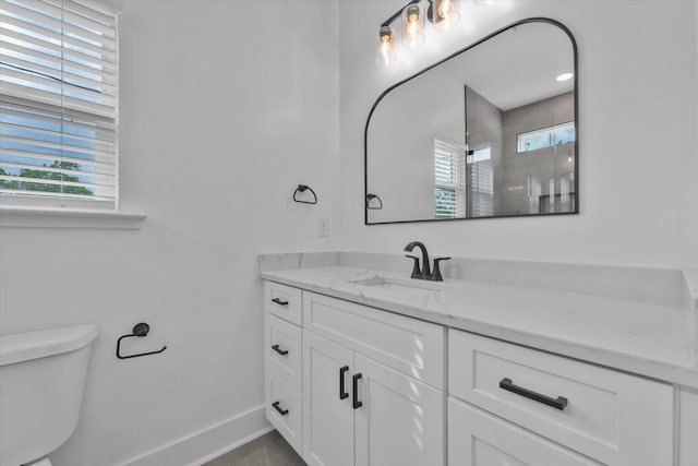 1116 Miller St, Augusta, GA 30901 - full bath featuring healthy amount of natural light, toilet, baseboards, and a shower with door