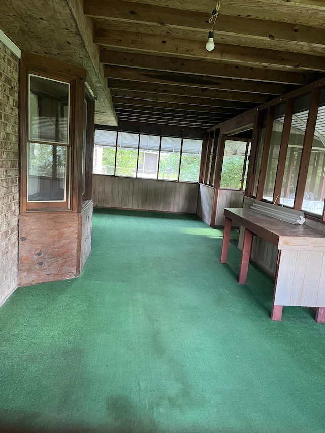 3323 Young Forest Dr, Augusta, GA 30906 - view of unfurnished sunroom