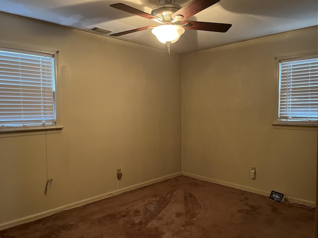 3323 Young Forest Dr, Augusta, GA 30906 - unfurnished room with carpet and ceiling fan