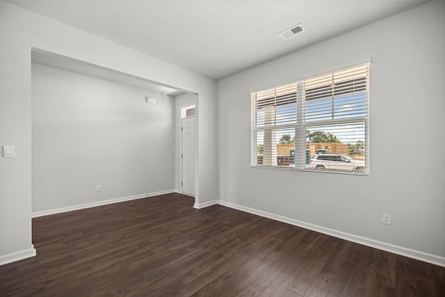 1255 Birch Cir, Grovetown, GA 30813 - empty room with dark wood finished floors and baseboards