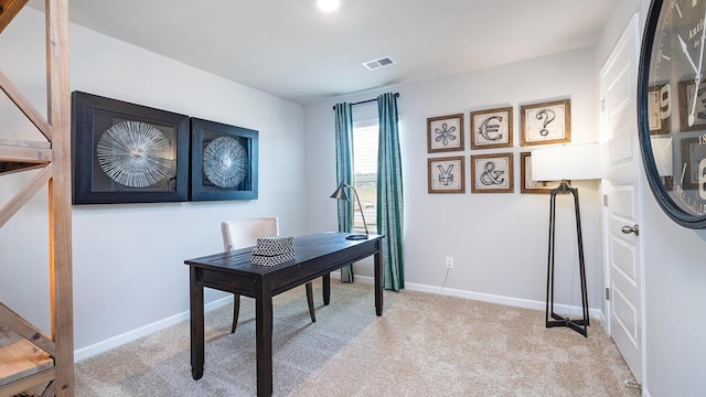 1255 Birch Cir, Grovetown, GA 30813 - home office featuring light colored carpet and baseboards