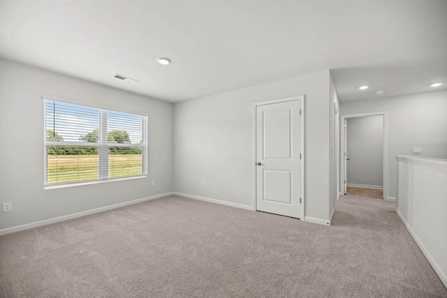 1255 Birch Cir, Grovetown, GA 30813 - empty room featuring light carpet, baseboards, and recessed lighting