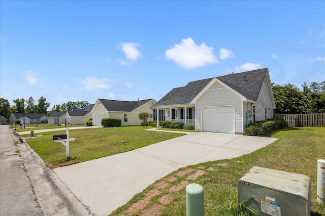 612 Creek Bottom Trl, Grovetown, GA 30813 - view of front of home featuring an attached garage, concrete driveway, and roof with shingles