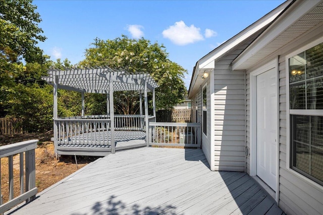 612 Creek Bottom Trl, Grovetown, GA 30813 - deck featuring a pergola