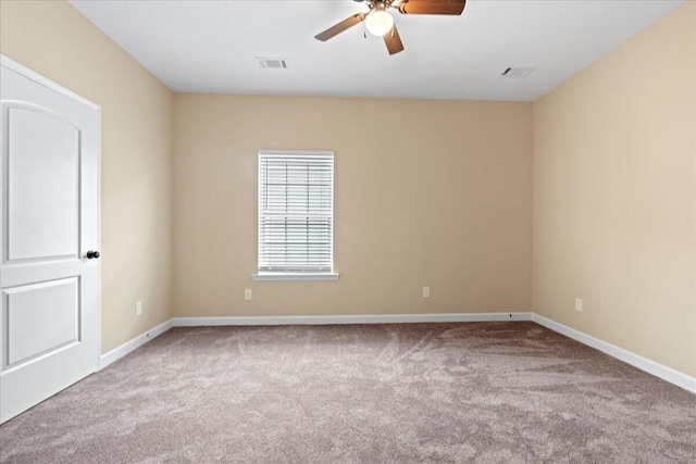 241 Walker St, Augusta, GA 30901 - carpeted spare room featuring ceiling fan and baseboards