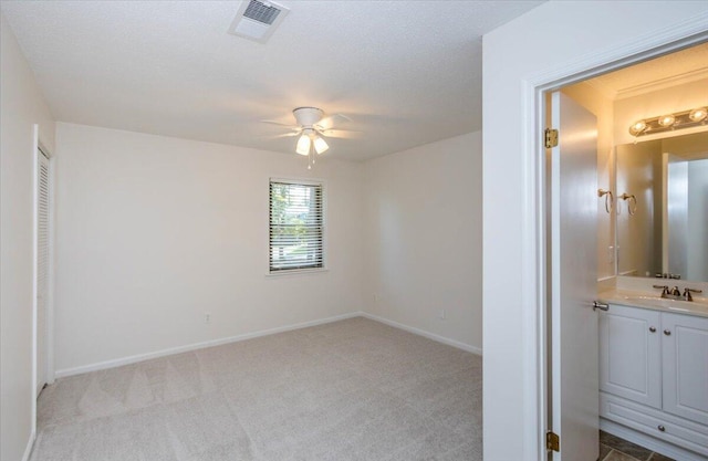 327 Joshua Tree Dr, Martinez, GA 30907 - unfurnished bedroom featuring a sink, carpet, and baseboards