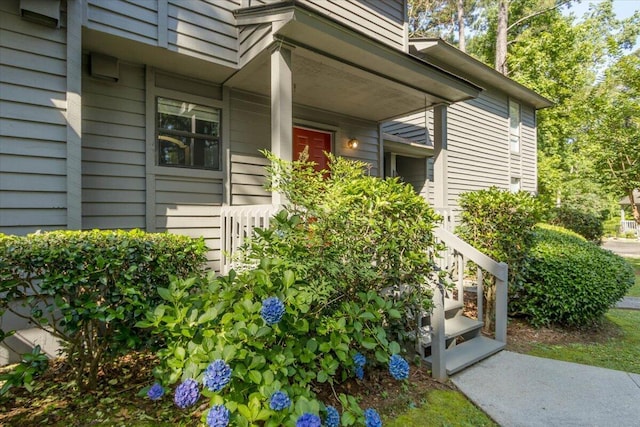 327 Joshua Tree Dr, Martinez, GA 30907 - doorway to property with covered porch