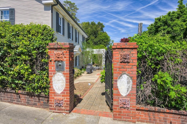 view of gate