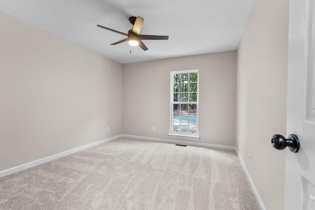 4200 Waters Edge Ln, Appling, GA 30802 - spare room featuring carpet flooring and a ceiling fan