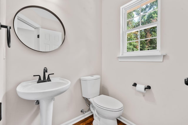 4200 Waters Edge Ln, Appling, GA 30802 - bathroom featuring baseboards and wood finished floors