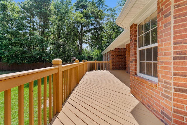 4200 Waters Edge Ln, Appling, GA 30802 - view of wooden terrace
