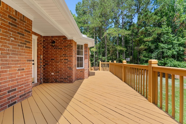 4200 Waters Edge Ln, Appling, GA 30802 - view of wooden deck