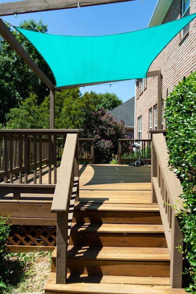 724 Avrett Cir, Evans, GA 30809 - view of wooden deck