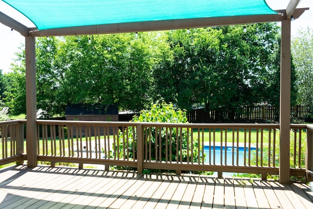 724 Avrett Cir, Evans, GA 30809 - wooden deck with a fenced backyard