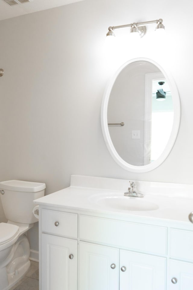 724 Avrett Cir, Evans, GA 30809 - bathroom with vanity, toilet, and tile patterned floors